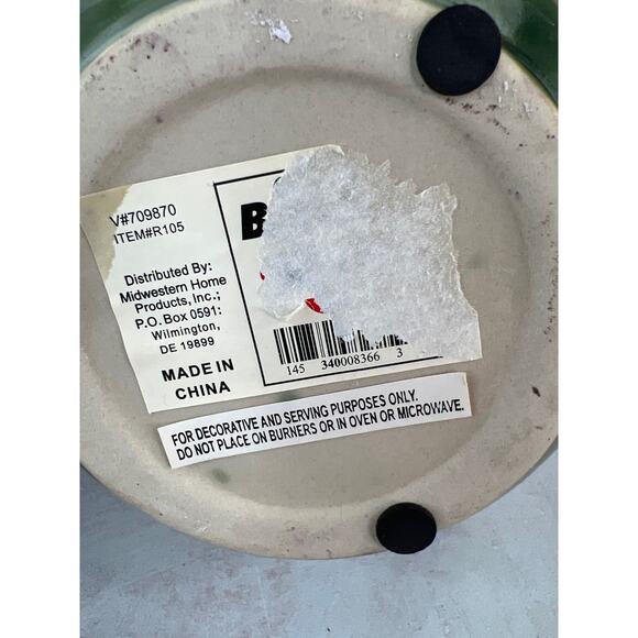 Vintage Ceramic Grape‎ & Grape Vine Tea Pot/ 9 inches long & 8 inches wide. - Picture 8 of 9